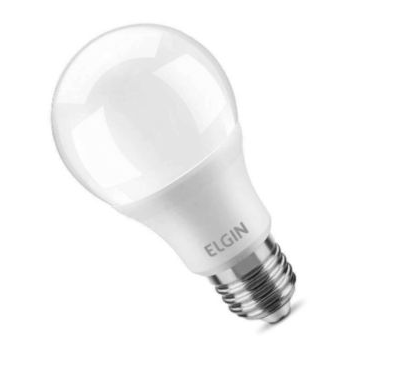 Lâmpada LED Bulbo 12W A60 Bivolt Branco - Loja Ajustandoo